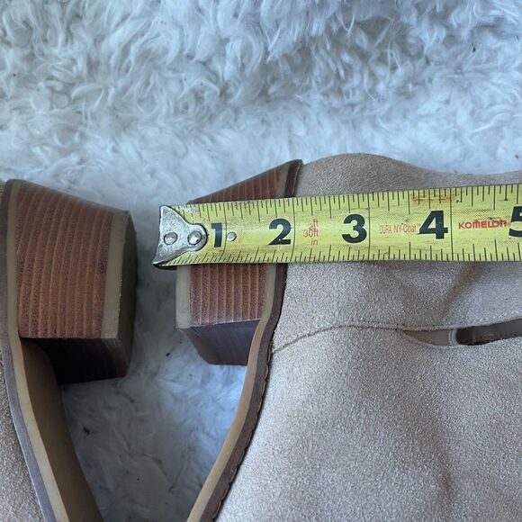 Cole Haan Grandos Signature Khaki suede ankle boots 2” heels size 10.5 - Picture 7 of 13